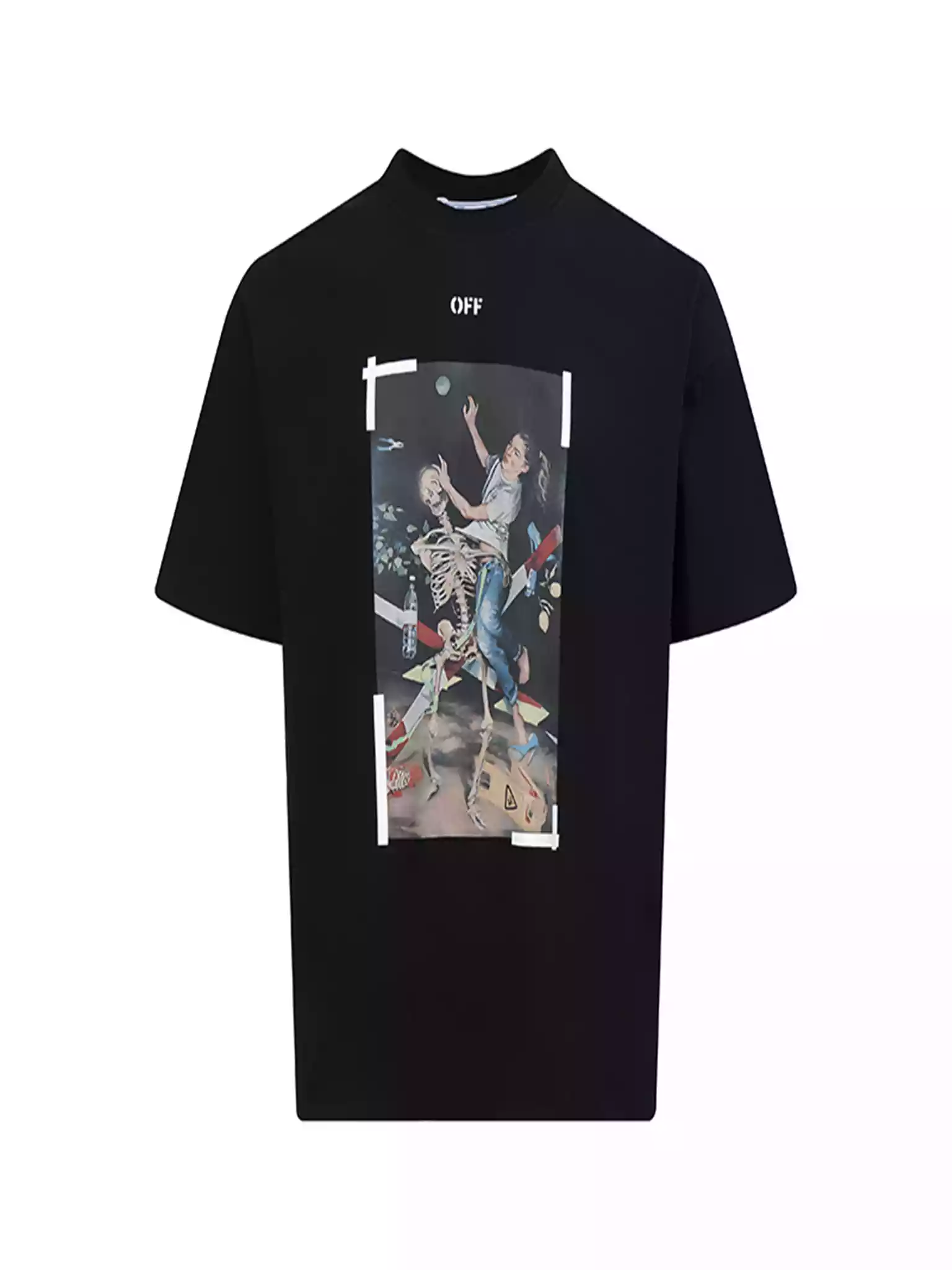 Off-White Pascal Print Slim Tee In Black – OWS007
