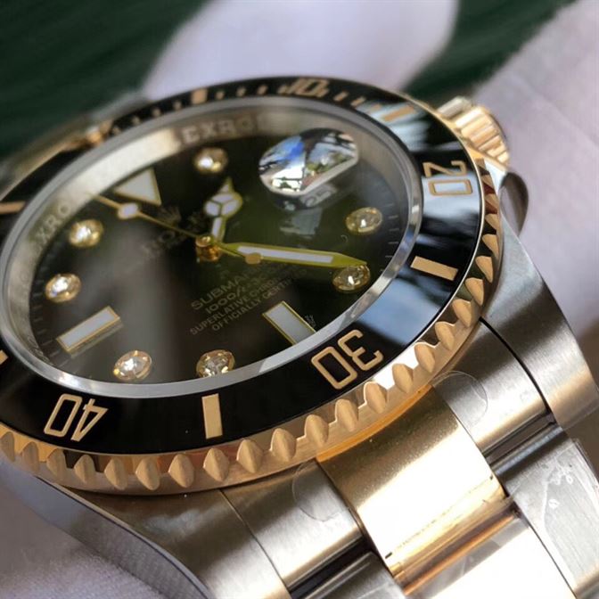 ROLEX SUBMARINER DATE BLACK DIAL 41MM WATCH – RL022