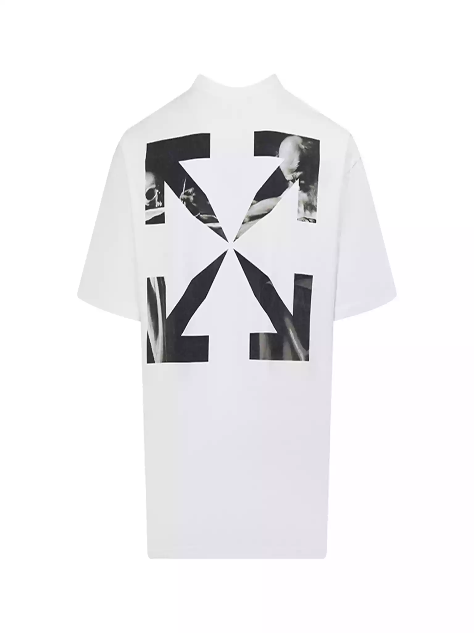 WHITE CARAVAGGIO PAINTING S/S T-SHIRT – OWS017