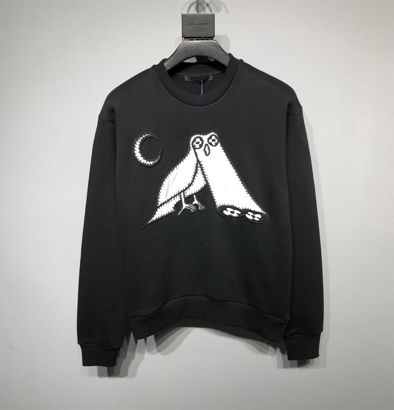 LOUIS VUITTON COMICS OWL PATCH CREWNECK – LVH033