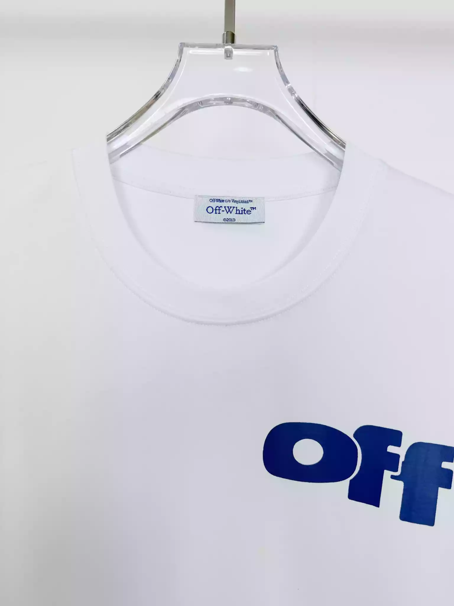 OFF SPLIT SWEATSHIRT IN WHITE – OWS001