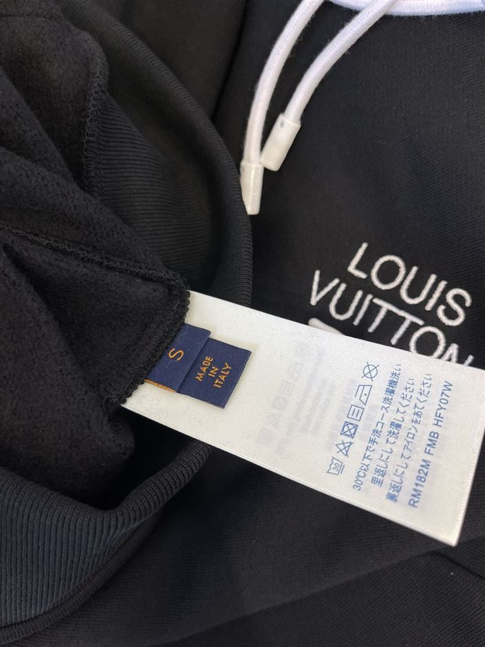 LOUIS VUITTON SIGNATURE HOODIE WITH EMBROIDERY – LVH041