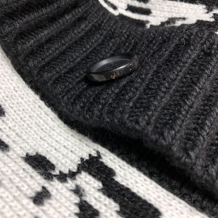 LOUIS VUITTON THISTLE JACQUARD CARDIGAN – LVH049