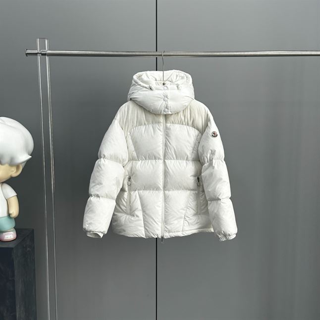 MONCLER WHITE POLYAMIDE MEANDRE JACKET – MC056