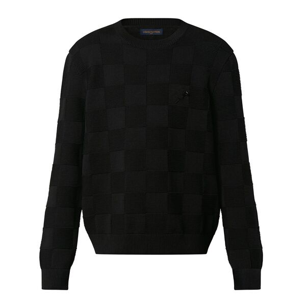 LOUIS VUITTON DAMIER STITCH CREWNECK – LVH044