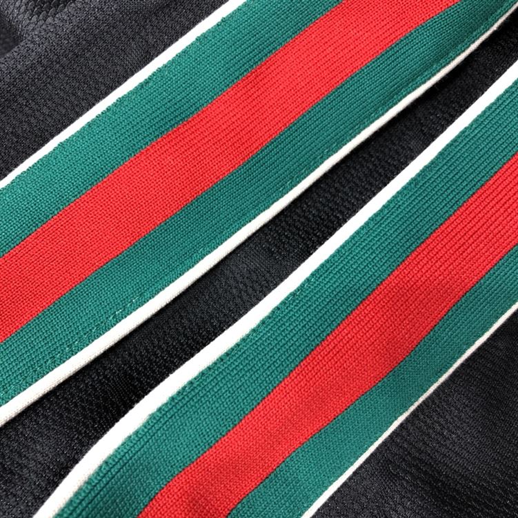 GUCCI GG JACQUARD JERSEY ZIP JACKET BLACK GG JACQUARD JERSEY – GCJ001