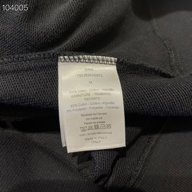 DIOR AND PETER DOIG HOODED SWEATSHIRT BLACK – DOS009