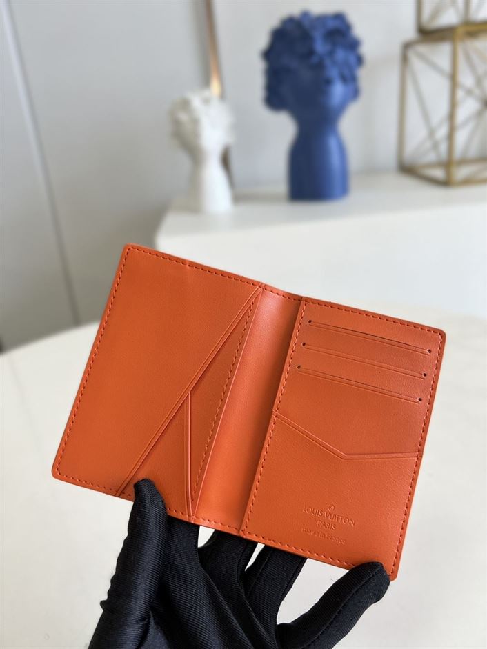 LOUIS VUITTON POCKET ORGANIZER RED MONOGRAM TAURILLON – WLV036