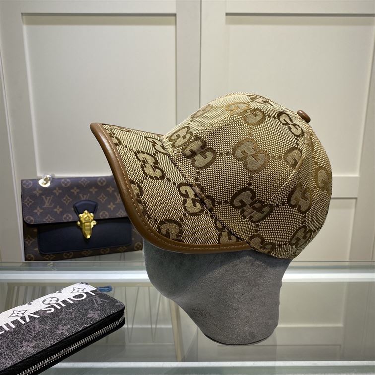 GUCCI JUMBO GG CANVAS BASEBALL HAT – GH131