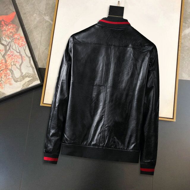 GUCCI LEATHER JACKET – GCJ013