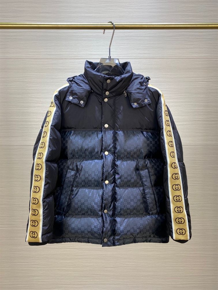 GUCCI GG JACQUARD NYLON PADDED COAT – GCJ007