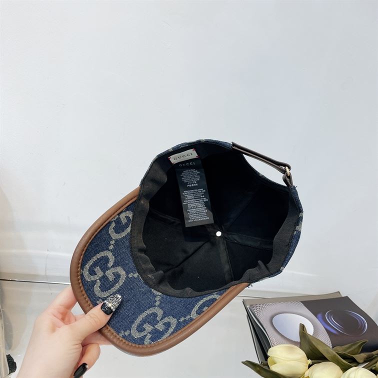 GUCCI JUMBO GG CANVAS BASEBALL HAT – GH130