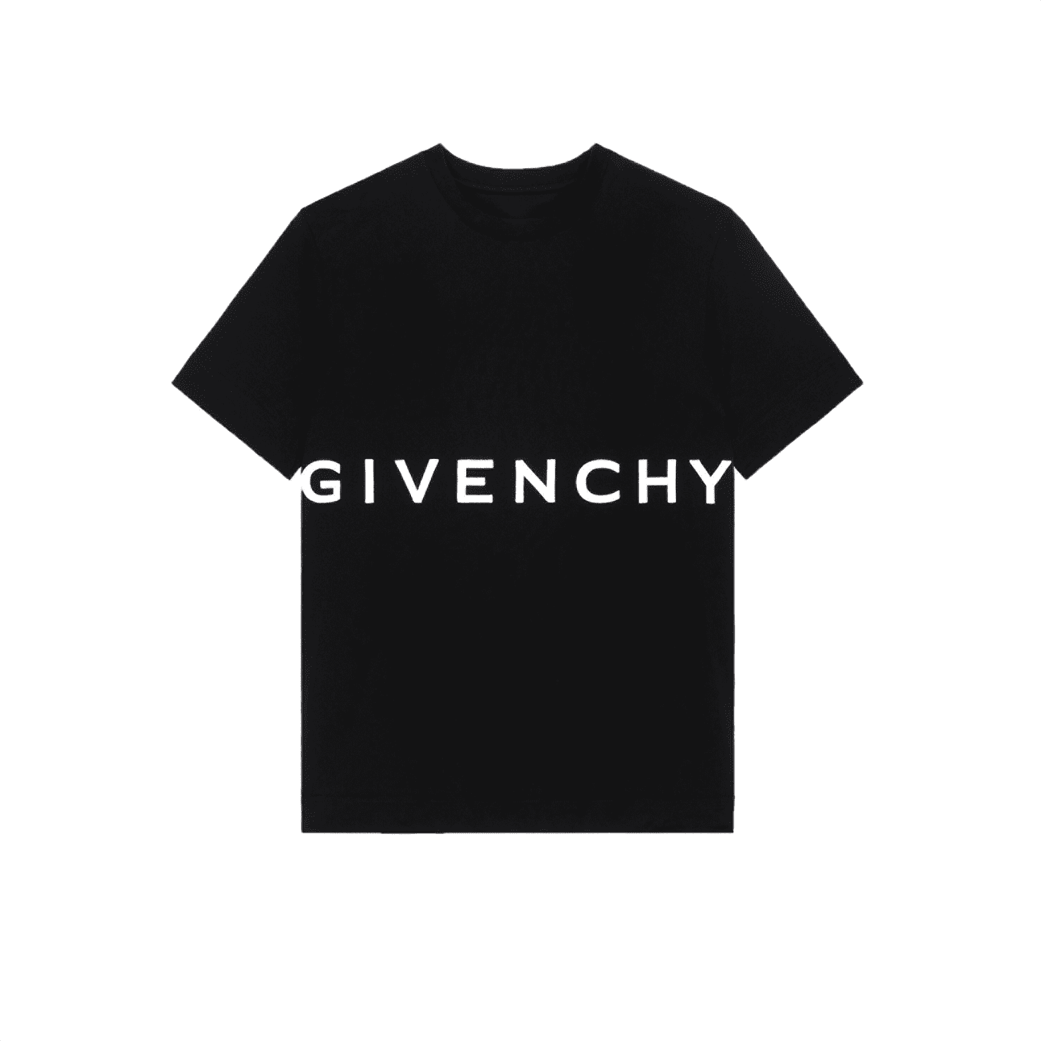GIVENCHY 4G EMBROIDERED SLIM FIT T-SHIRT IN BLACK – GTS005