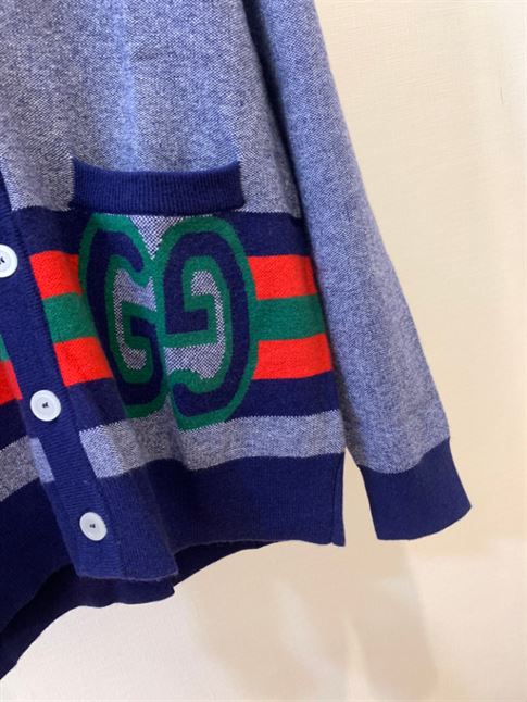 GUCCI BLUE CARDIGAN BUTTONS – GCK026