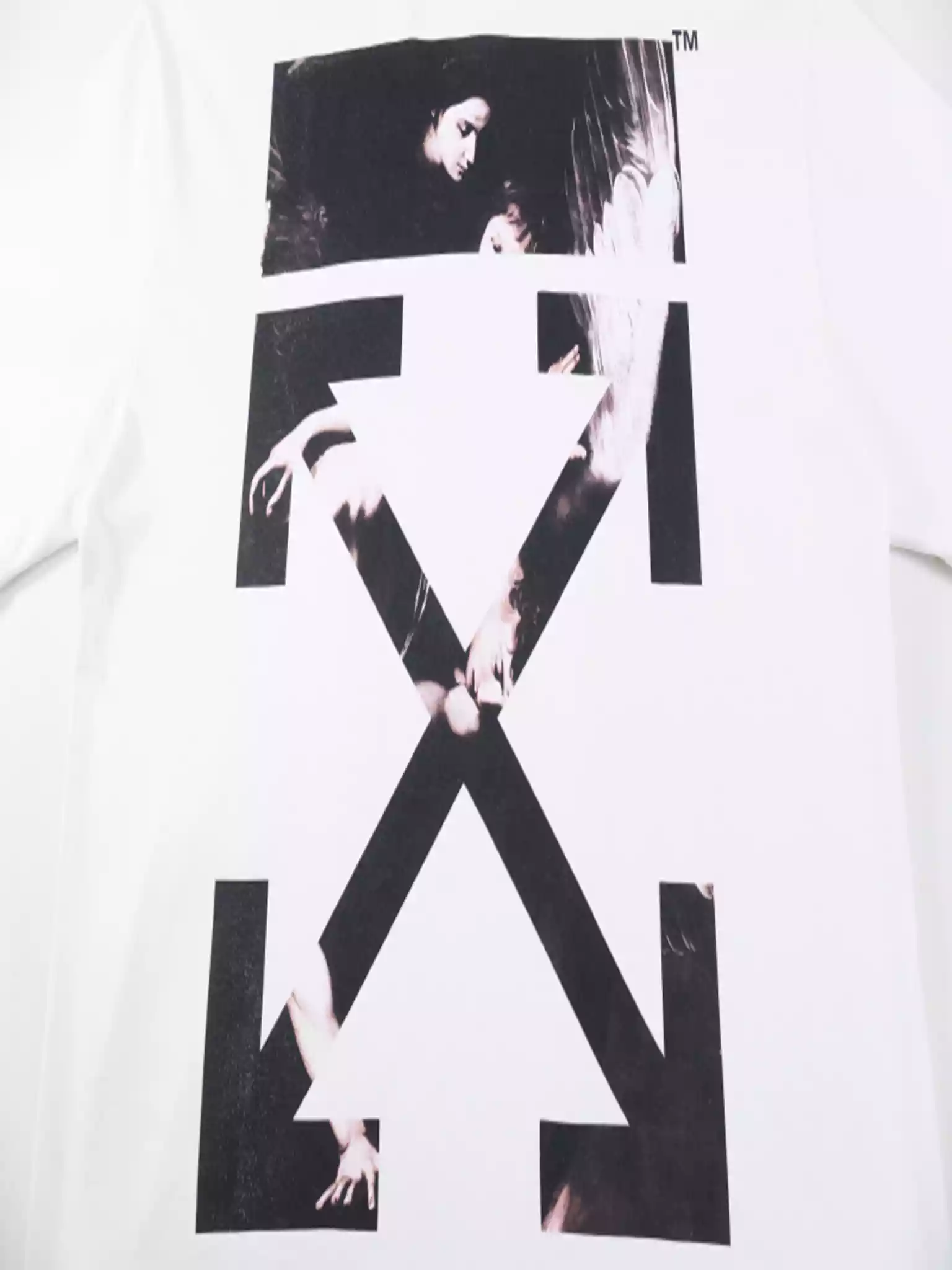 CARAVAGGIO ARROWS S/S OVER T-SHIRT IN WHITE – OWS021