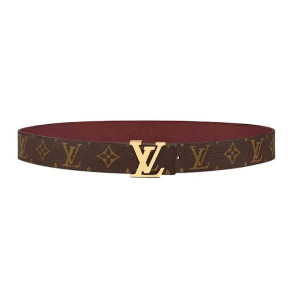 LOUIS VUITTON LV INITIALES 30MM REVERSIBLE BELT MONOGAM – LBE088