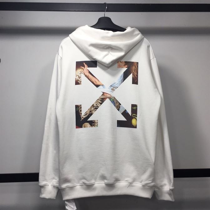 OFF-WHITE CARAVAGGIO ARROW HOODIE – OS005
