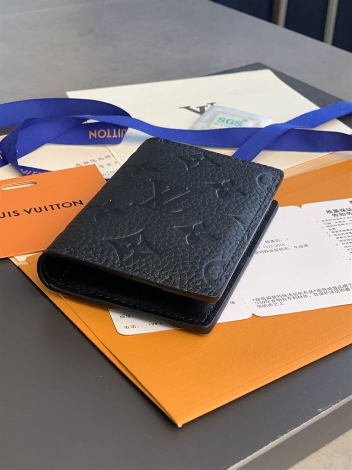 LOUIS VUITTON POCKET ORGANIZER MONOGRAM SHADOW LEATHER – WLV028