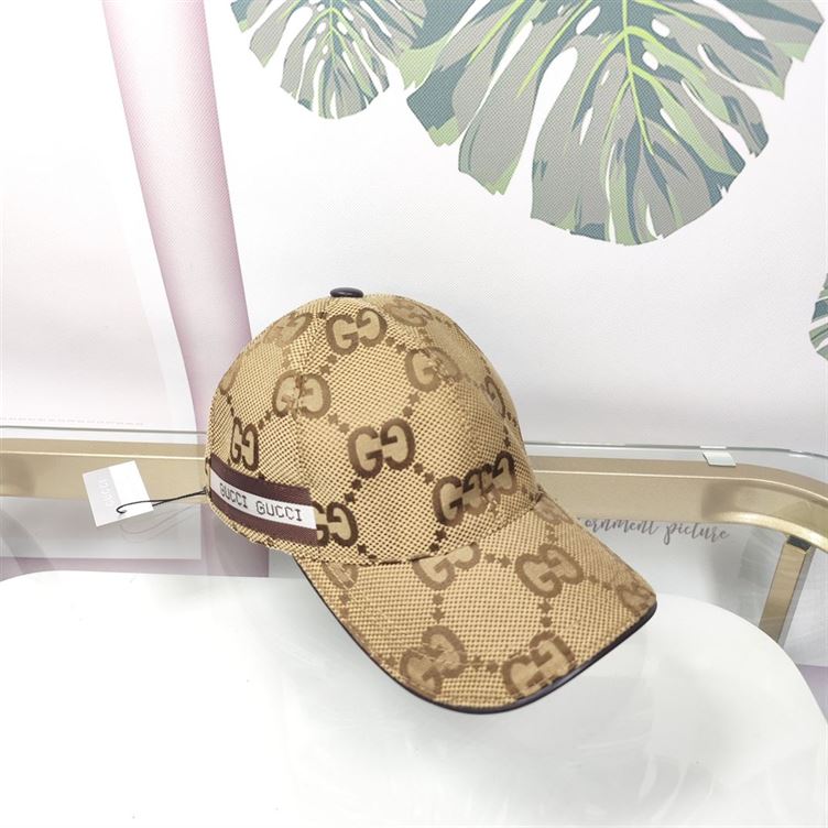 GUCCI JUMBO GG CANVAS BASEBALL HAT – GH103