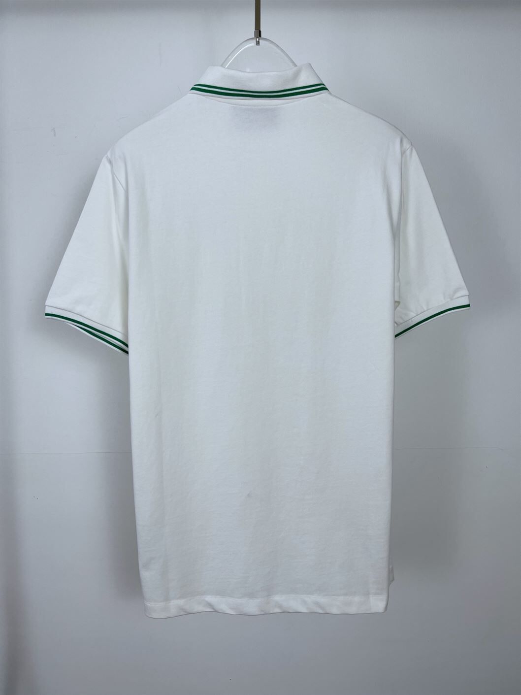 GUCCI COTTON POLO WITH WEB AND INTERLOCKING G – GGS037