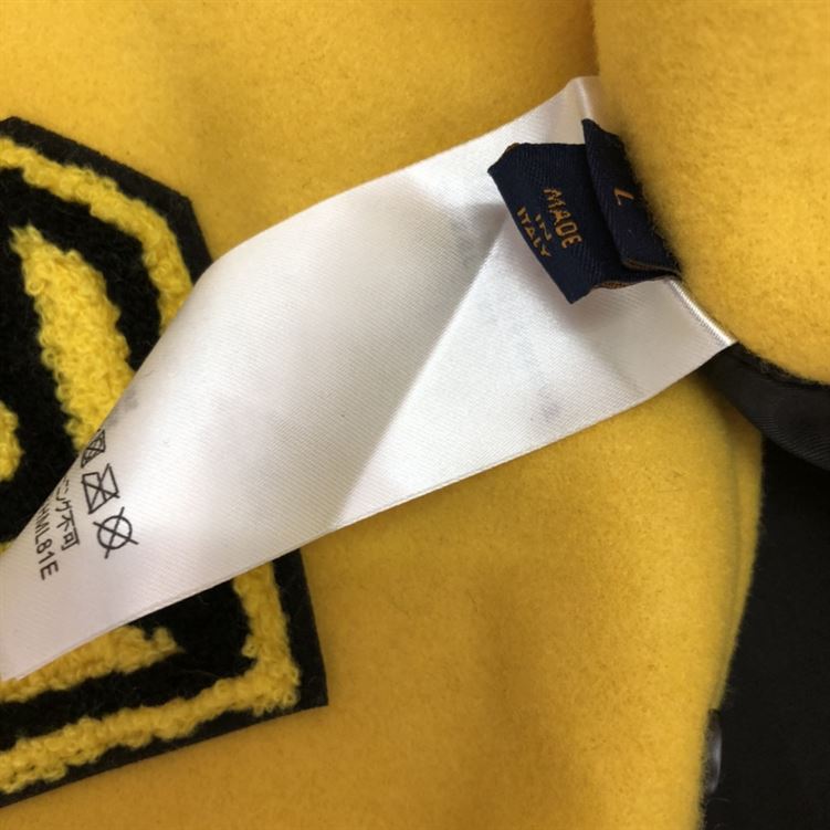 LOUIS VUITTON LEATHER EMBROIDERED VARSITY – LVC004