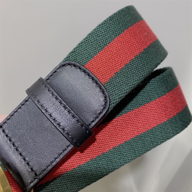 GUCCI BELT GREEN/RED WEB – GB014