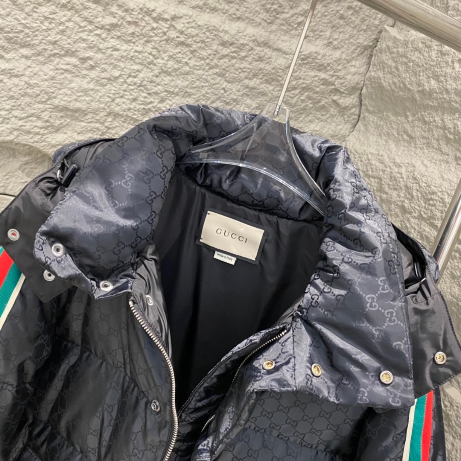 GUCCI Jumbo Down in Black Jacket – GCJ052