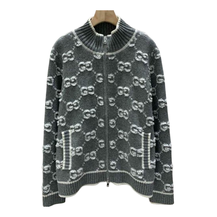 GUCCI Bouclé Stitch Jacquard Knitwear – GCK052