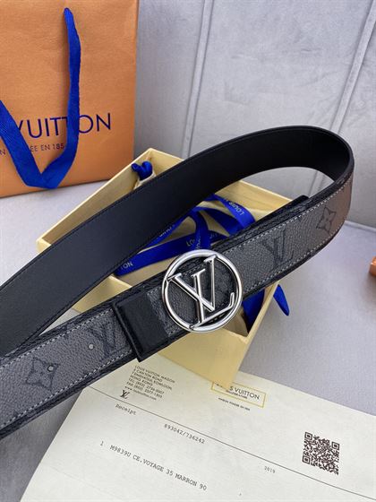 LOUIS VUITTON REVERSIBLE BELT CIRCLE – LBE068