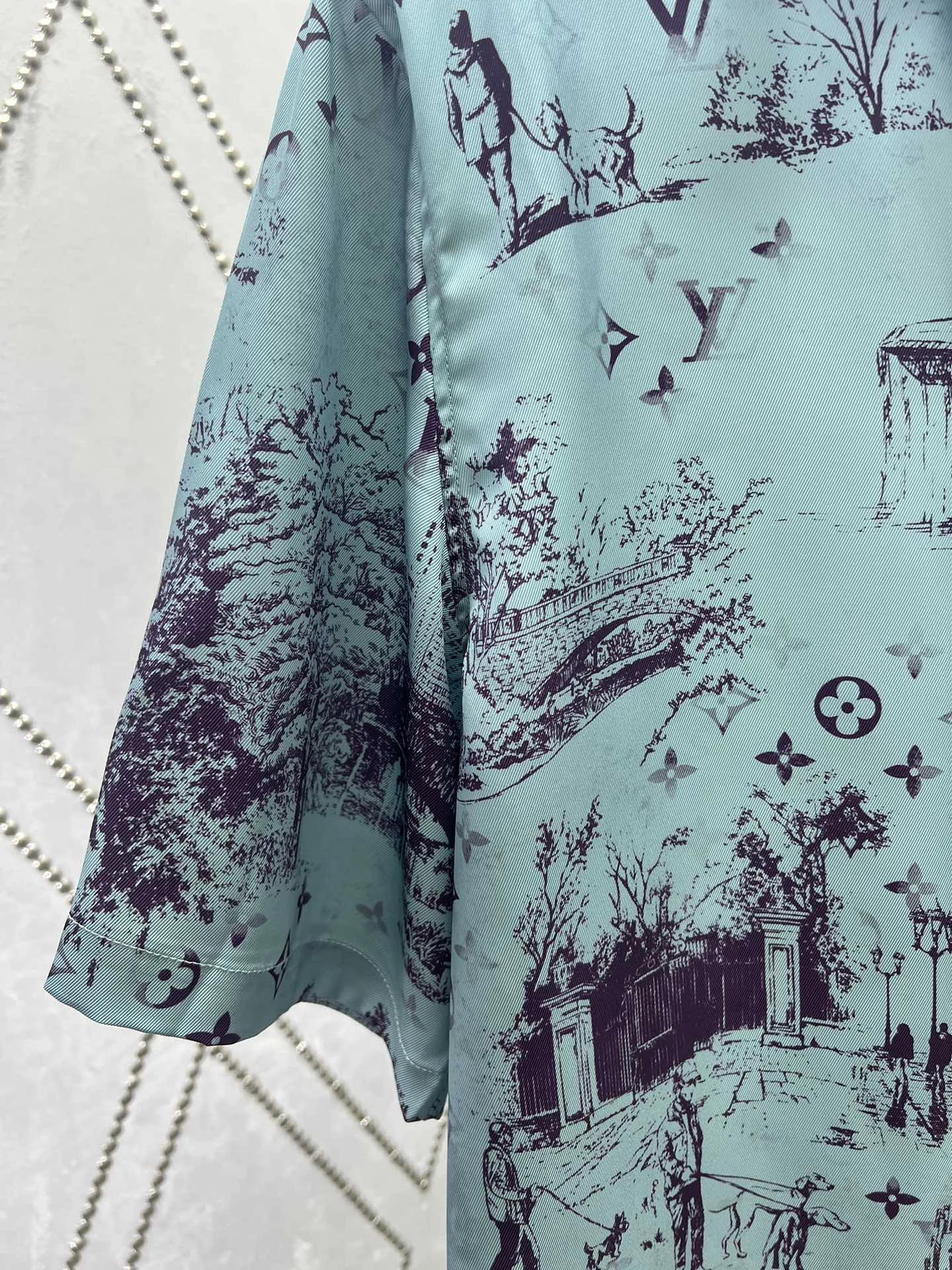 MINI CITY WALK SILK SHIRT – LVC056