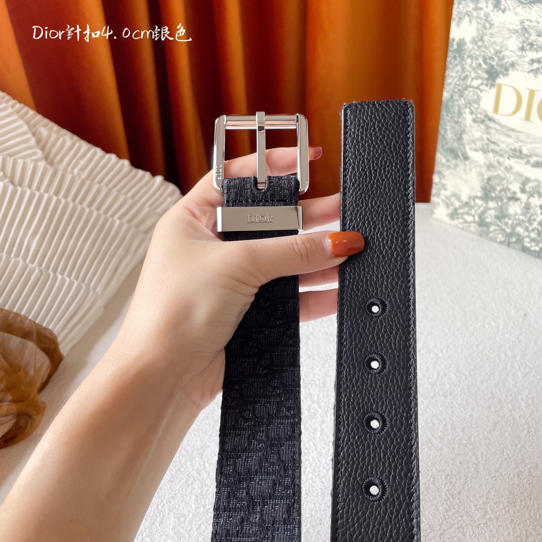 DIOR OBLIQUE JACQUARD BELT – DB008