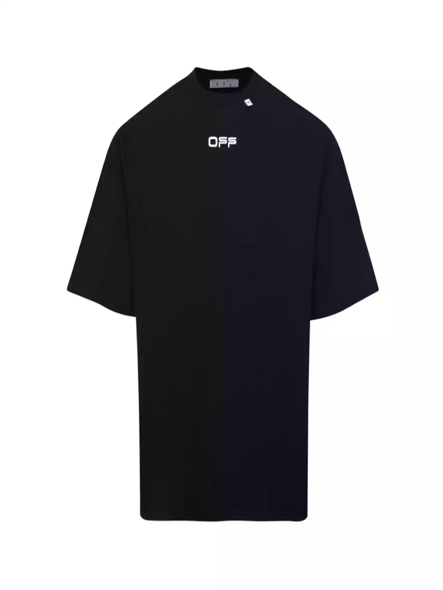 OFF-WHITE Caravaggio Arrow Short Sleeve Tee in Black & Multi – OWS003