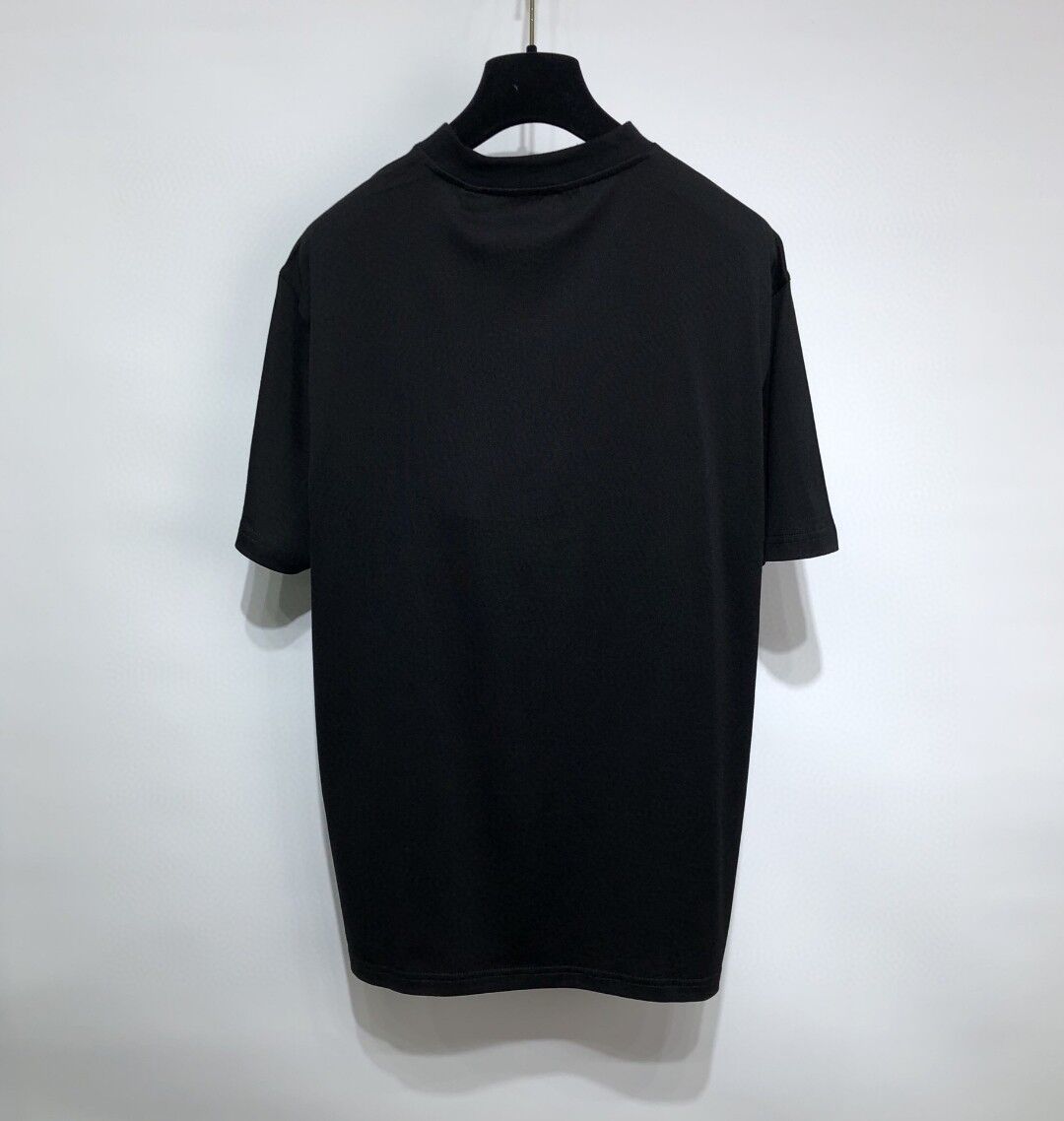 BURBERRY MONSTER GRAPHIC PRINT COTTON OVERSIZED T-SHIRT – BRS014