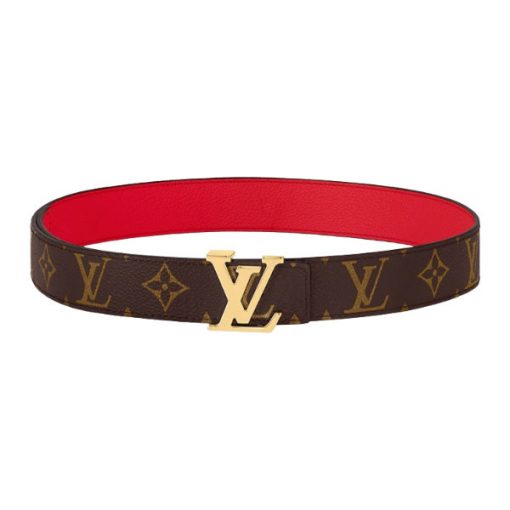LOUIS VUITTON LV INITIALES 30MM REVERSIBLE BELT MONOGAM – LBE083