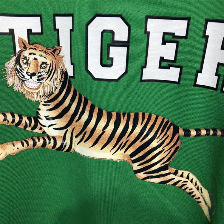 GUCCI TIGER YEAR 2022 SWEATSHIRT IN GREEN – GCK002