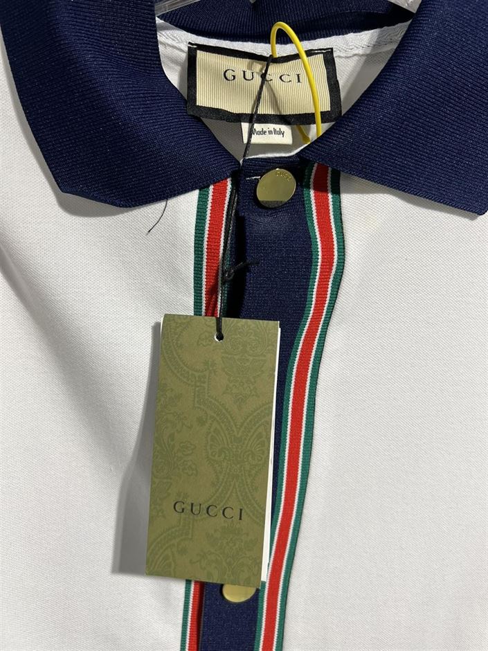GUCCI COTTON JERSEY POLO SHIRT – GGS047