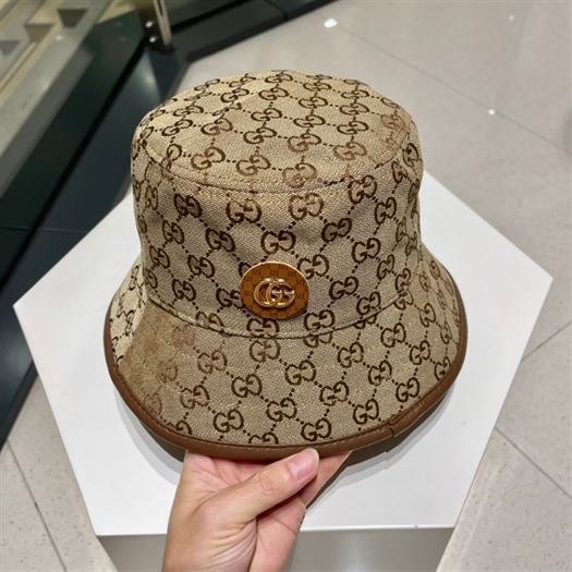 GUCCI GG CANVAS BUCKET HAT – GH038
