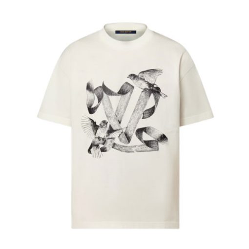 LOUIS VUITTON PRINTED COTTON T-SHIRT – LVTS063