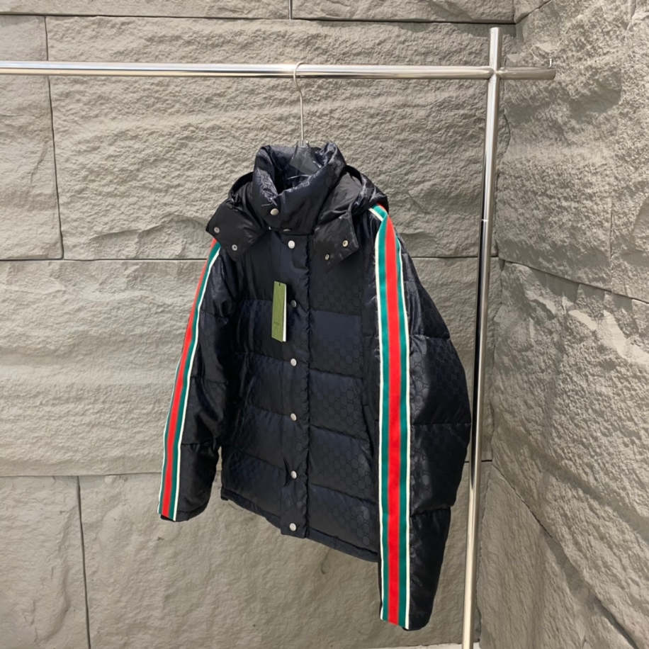 GUCCI Jumbo Down in Black Jacket – GCJ052