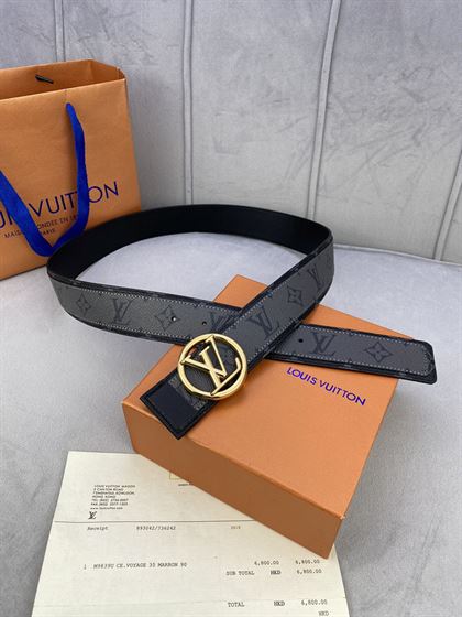 LOUIS VUITTON REVERSIBLE BELT CIRCLE – LBE069