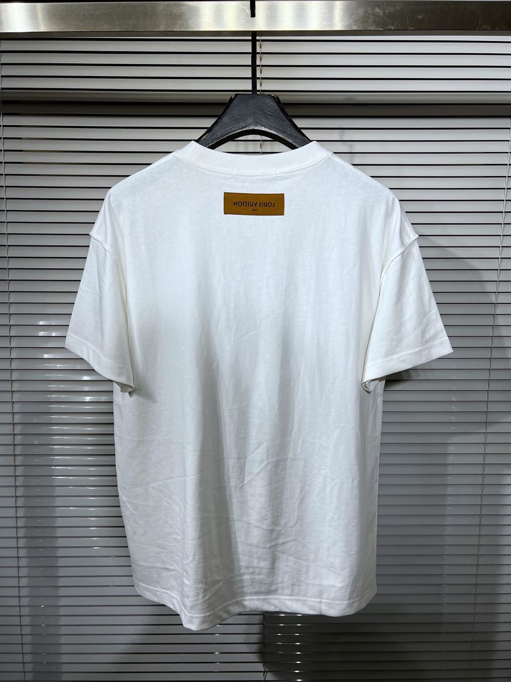 LOUIS VUITTON PRINTED FLOWER DROP SHOULDERS TEE – LVTS008