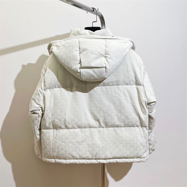 GUCCI GG COTTON CANVAS PUFFER JACKET – GCJ034