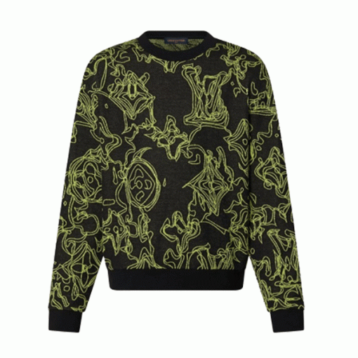 LOUIS VUITTON MONOGRAM COTTON CREWNECK – LVH055