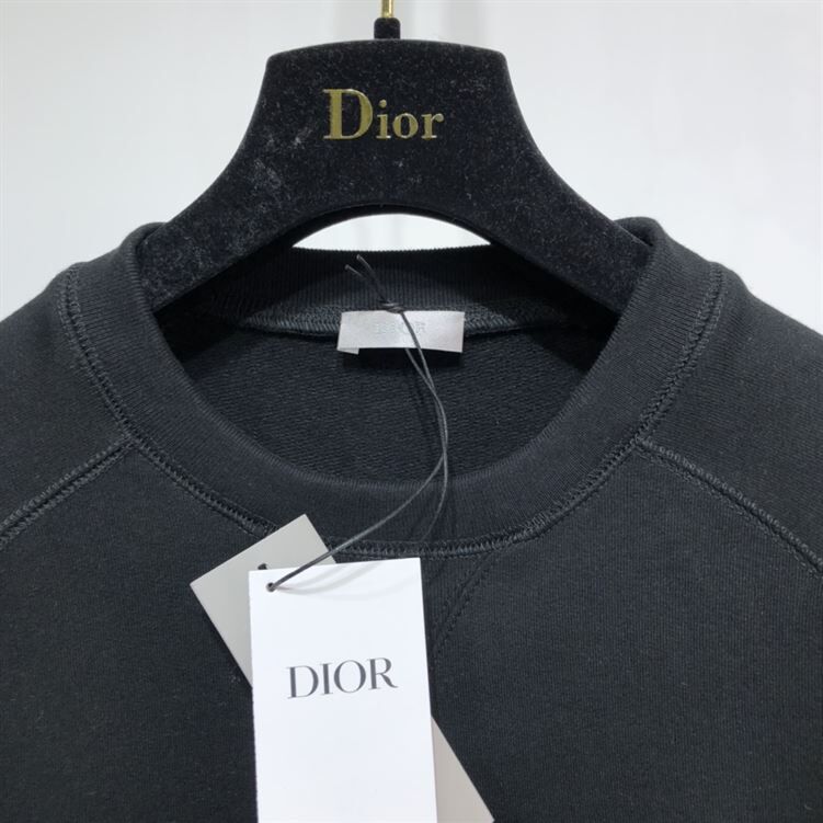 DIOR AND PETER DOIG HOODED SWEATSHIRT BLACK – DOS012