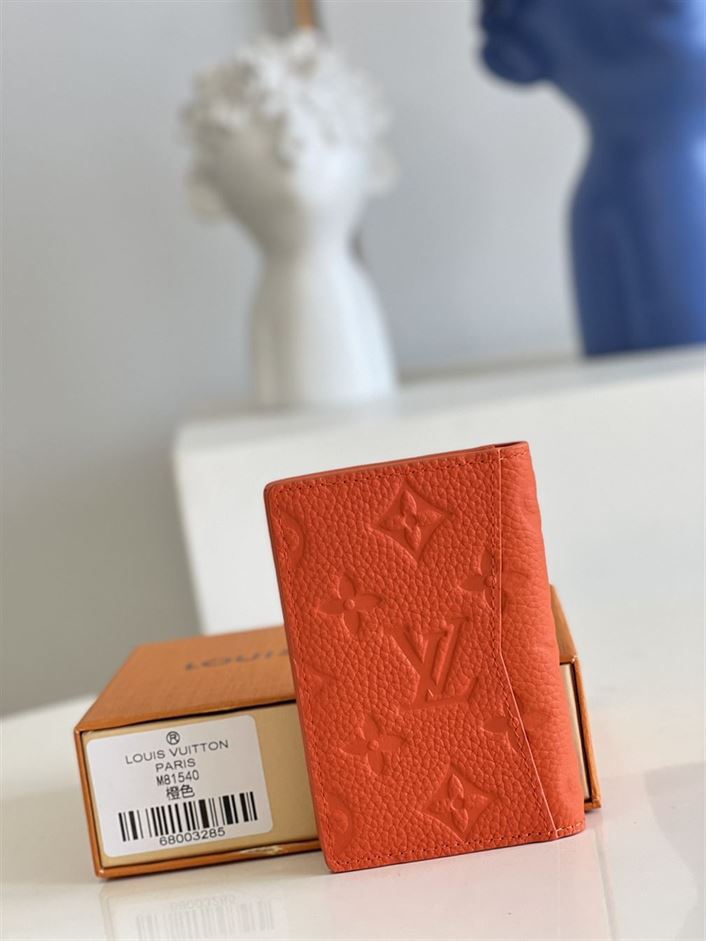 LOUIS VUITTON POCKET ORGANIZER RED MONOGRAM TAURILLON – WLV036
