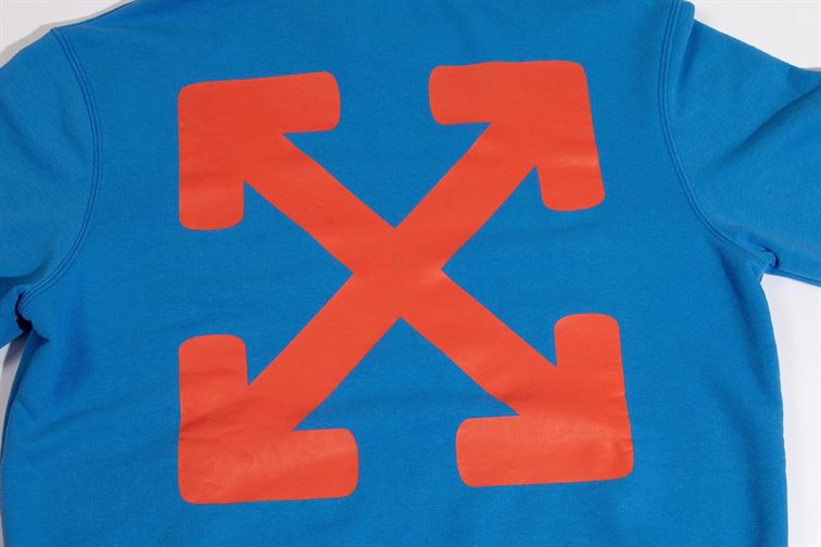 OFF-WHITE EMOTION ARROW SKATE HOODIE – OS010