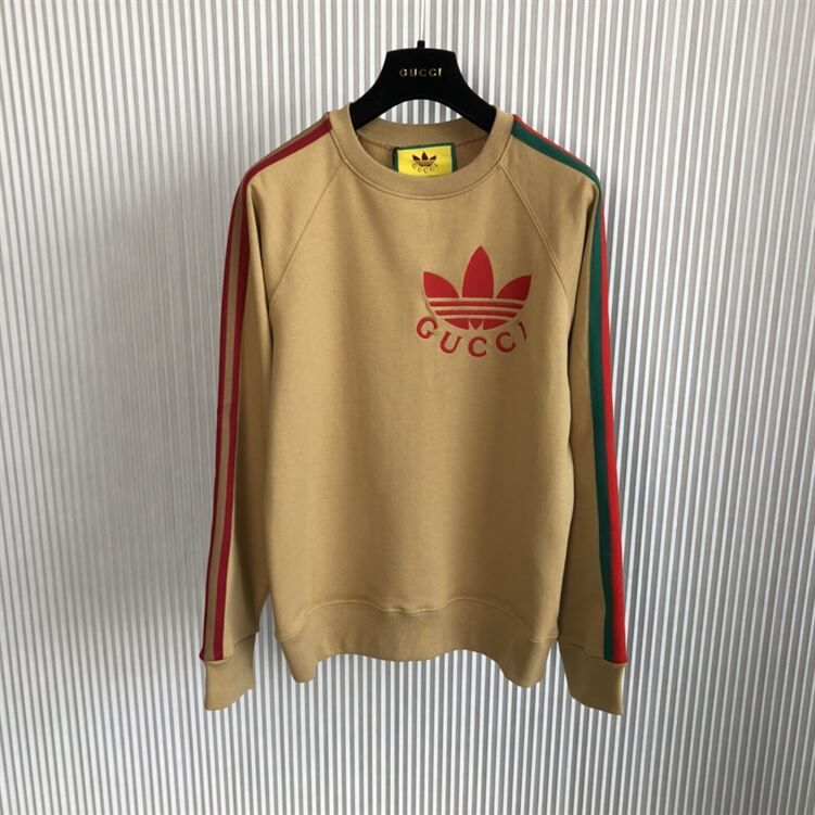 GUCCI X ADIDAS COTTON JERSEY SWEATSHIRT – GCK010