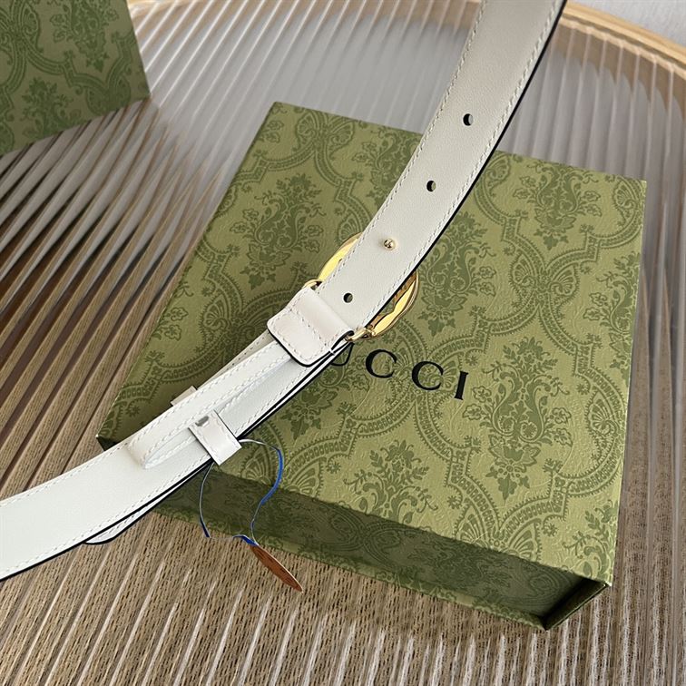 GUCCI BLONDIE BELT WHITE – GB046