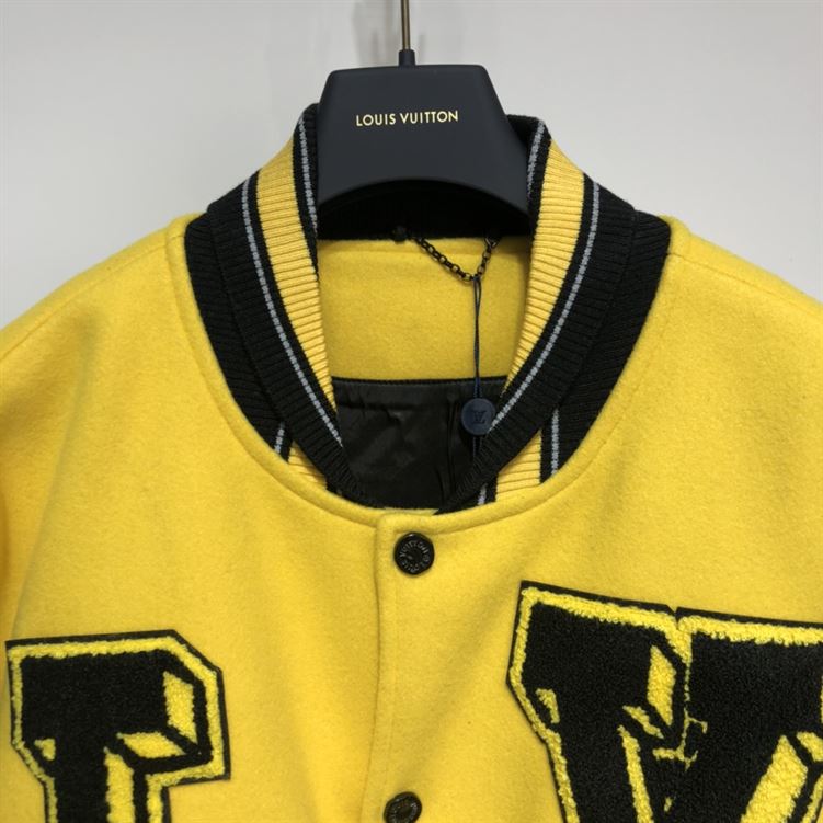 LOUIS VUITTON LEATHER EMBROIDERED VARSITY – LVC004