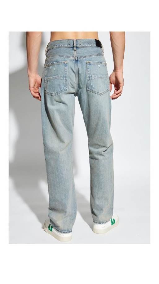 Amiri Bandana Repair Blue Jeans – AMIJ039